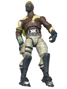 Fortnite 4" Action Figure Bandolier Solo Mode 2018 Epic Games Jazwares tan READ